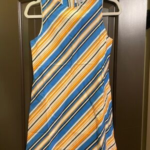 Striped Sleeveless Dress